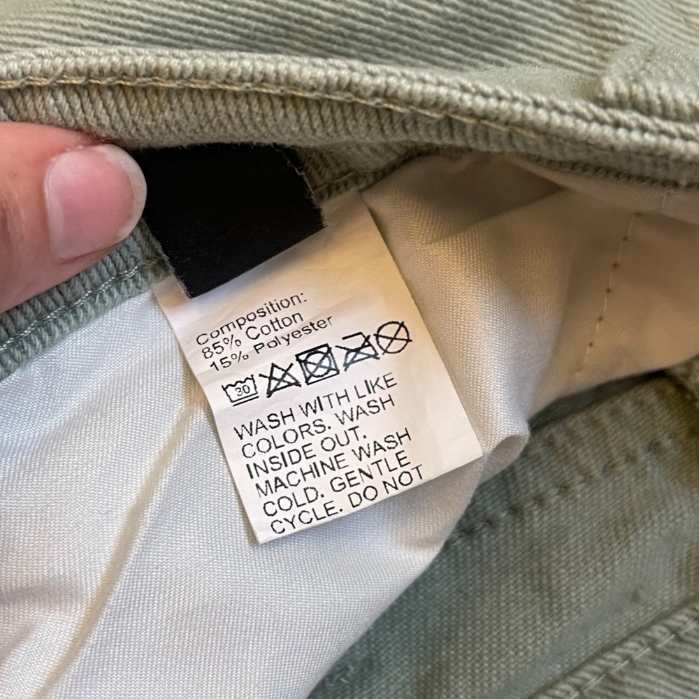 Distressed Green Boho Shorts Medium Frayed NWT in package casual vacation - Picture 2 of 10